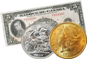 Photo Monnaies et billets de banque